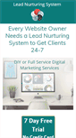 Mobile Screenshot of leadnurturingsystem.com